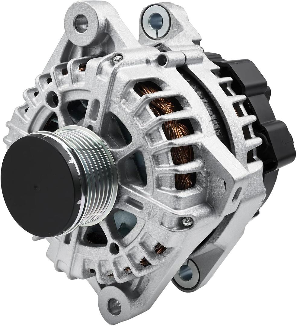 Alternator Compatible with 2014 2015 Kia Optima L4 2.0L 2.4L, 2012-2014 Kia Sorento 2.4L, 2013 2014 2015 2016 Hyundai Santa Fe Sport 2.0L 2.4L, Hyundai Sonata 2014 2.4L Replace# 11710N 37300-2G800