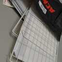 12-Cube Storage Organizer, Metal Wire Cube Shelving Unit, 11.8" L x 11.8" W x 11.8" H, Modular Grid Bookshelf for Closet, Bedroom, Office, White ATTJL12W