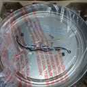 Designers Fountain Flush Mount Ceiling Light, 2-Pack, 13 Inch Frosted Glass Lighting Fixture for Kitchen, Bedroom, Bathroom, and Hallway, LED Bulbs Not Included, Brushed Nickel