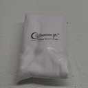 Chyhomenyc Denim Blue Short Blackout Curtains 36 Inch Length, Small Kitchen Curtain Tier Rod Pocket Half Window Curtains for Bathroom Basement Cabinet Camper RV Bunk, 2 PCS, Each 30" Wx36 L White