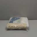 Naturoom Cream Linen Boho Curtains 94 Inch Length 2 Panels Farmhouse Vintage Chic Window Curtain Tassels Back Tab Rod Pocket Curtains for Bedroom Living Room Light Filtering 52X94