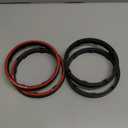 2 Pcs 6.5-inch Universal Speaker Spacers, Car Stereo Subwoofer Speaker Ring Mounting Adaptor Bracket for Car Audio/Boats/Trucks/RV (Black)