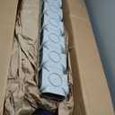 Vodaland - 4 Inch Trench Drain System with Grate - Ivory Color - Easy 2 Channel (5)