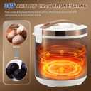 Moongiantgo 7.5L Black Garlic Fermenter, Automatic Intelligent Control Garlic Fermenter Natto, Yogurt, Kimchi, Wine Fermenter Machine, Garlic Cooker with Precise Time Temperature Control, 110V (Brown)