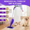 Mop Pads Refills Compatible with WetJet Mop, Disposable Mop Pads for Hardwood Floors, Tile, Laminate & Multi-Surface Cleaning, 100 Pack