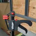 50" Bar Clamps for Woodworking 2-Pack, One-Handed Clamp/Spreader, Light-Duty Quick-Change F Clamp with 130 LBS Load Limit, Ideal for Woodworking/Carpentry/Home Improvement/DIY