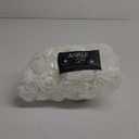 Juvale White Artificial Roses - 100-Pack, 3in Diameter - Realistic Foam Faux Flowers for Wedding Decor & Centerpiece Table Decorations