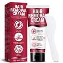 Hair Removal Cream for Women, Crema Depiladora Para Mujer, Fast-Acting, Effective Painless Flawless Depilatory Cream for Legs, Arms, Underarms, Stomach, Pubic Area and Bikini Line 120g
