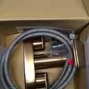 Ultimate Unicorn Bathroom Faucet for Sink Champagne Bronze, 4 Inch Bathroom Faucet for 3 Hole or 2 Hole, 2 Handle Waterfall Faucets with Pop up Drain, Centerset Faucets for RV Counter