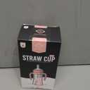 GROSMIMI Spill Proof no Spill Magic Sippy Cup with Straw with Handle for Baby and Toddlers, Customizable, PPSU, BPA Free 10 oz (Pink)