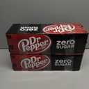 2 x DR PEPPER ZERO SUGAR - 12 OZ, 12 PK