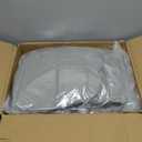 SecosAutoparts Gray Replacement Driver and Passenger Side Bottom & Top Lean Back Seat Covers Compatible with Lexus RX350 RX450 2010 2011 2012 2013 2014 2015