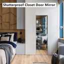 Unbreakable Mirror for Wall, Full Body Mirror for Kids, 4Pack 10 x10 inch, Shatterproof Plexiglass Long Mirrors Fores Bedroom Closet, Children Plastic Mirrors Non Glass Stick on Mirro