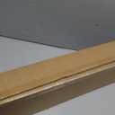 LazBlinds Cordless Faux Wood Blinds, 39" W x 72" H, White