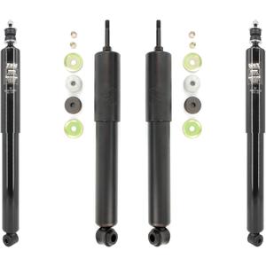 TMC Front Rear Suspension Shock Absorbers Kit Replacement For Ford E-150 E-250 Econoline - Left Right Side (Driver Passenger) K78-100182
