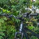 25.4 Bike Handlebar - 30mm, 55mm, 70mm, 90mm,120mm Riser Handlebar - 620mm Aluminium Alloy Mountain Bike Bicycle Handlebars (25.4-30mm Rise)