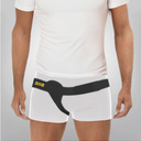 URIEL Right Side Hernia Belts for Men  Inguinal Hernia Belt for Men, Pre and Post Surgery Truss, Size Medium, Black (35.339.5 Inches)