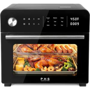 PHS 24 QT Digital Air Fryer Oven with Screen Display, Standard