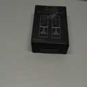 FORLIM Electric Salt and Pepper Grinder Set, USB Rechargeable, Automatic Salt Pepper Mill Grinder with Dust Cover, One-Button Control, Adjustable Coarseness, Warm LED Light (2 Packs, Black)