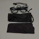 AI Smart Camera Glasses: HD 1080P Video Recording and Photo Taking, Translation, Assistant Conversation, Suitable for Outdoor and Indoor, Cycling, Hiking Travel (Transparent Anti-Blue Light)