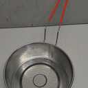 Deep Fryer Basket, 7.8''x4'' Fry Only, Round Stainless Steel Frying Baskets with Heat Resistant Silicone Handle, for Kitchen Cooking Strainer Colander, Serving Food, Ideal for Gift, 3-Quart