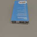 Amazon Basic Care (7-Day) AM/PM Pill Organizer, Vitamin Case, And Medicine Box, Large Compartments, 2 Times a Day, Blue and Clear Lids