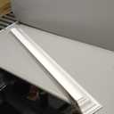 WELLAND White Wood 24 inch Floating Shelves Wall Mounted,Corona Crown Molding Floating Wall Photo Ledge Shelves Fireplace Mantel Shelf,Solid Pine Wood Finished