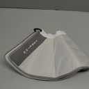 Soft Dog Cone Collar Alternative, Comfortable Elizabethan Dog Neck Pillow Cone for Medium Dogs (Maltese Bichon), Protective Adjustable Head Recovery Cone After Surgery Anti Licking (M(Neck Girth:9.45"-13.39"), Grey)