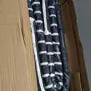 Latte&Fog 5x7 Area Rugs for Living Room Bedroom, Modern Abstract Washable Rug, Boho Non Slip Low Pile Carpet for Indoor Dining Room, Office, Dorm, Classroom, Farmhouse and Kids Room (Black/Dark Blue)