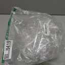 Wonderla Round Clear Vinyl Fitted Tablecloth Waterproof Oil-Proof Heavy Duty Elasticized PVC Table Cover Elastic Edge Design Plastic Tablecloth, Indoor/Outdoor Use. (Fits 40" to 44" Diameter Tables)