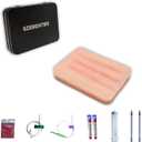 Phlebotomy Practice Kit - IV Start Kit for Nurses & Medical Students, Realistic Venipuncture Training Kit with Essential Tools, Perfect Gift for Healthcare Professionals.