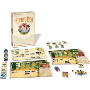 Ravensburger Puerto Rico 1897 Board Game - Strategic Gameplay for Kids and Adults | Enhanced with New Art and Storyline | Expanded Content for Increased Challenge | Ideal for Ages 12 and Up