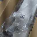 Drive Medical 2-in-1 Raised Toilet Seat with Removable Padded Arms - Elevated Bathroom Safety Support - Secure Locking Attachment - Easy Height Assistance - Durable Construction, Standard Toilets