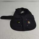 Carhartt Firm Duck Insulated Dog Chore Coat Black , Medium