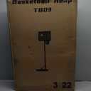 Kids Basketball Hoop with Stand, Adjustable Basketball Set, Toddler Basketball Toys for Boys Age 3 4 5 6 7 8, Indoor Outdoor Backyard Sport Game Gifts