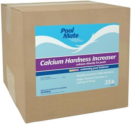 Pool Mate 25-Pounds Premium Calcium Hardness Increaser for Pools, 100% Calcium Chloride