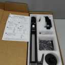 4K USB Document Camera for Teacher, 8MP Webcam & Visualiser for A3 Size with Dual Microphones, 3-Level LED Light, Image Invert, Foldable for Live Demo, Work with Windows, macOS and Chrome OS