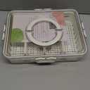 [Dishwasher Safe] Salad Bar Containers for Fridge, Veggie Containers for Refrigerator, Salad Prep Containers for Fridge, Veggie Tray with Lid, Storage & Organizer for Fruit, Berry, Produce Keeper