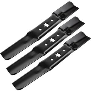 942-05052A 2-in-1 Medium Lift Blades, Compatible with 50" Deck Cub Cad et RZT-L50 L34 S50 XT1 XT2 LT50 GT50 Troy Bilt MTD Craftsman G8200 Mowers, Replace for 742-05052A 330-052,3 Pack