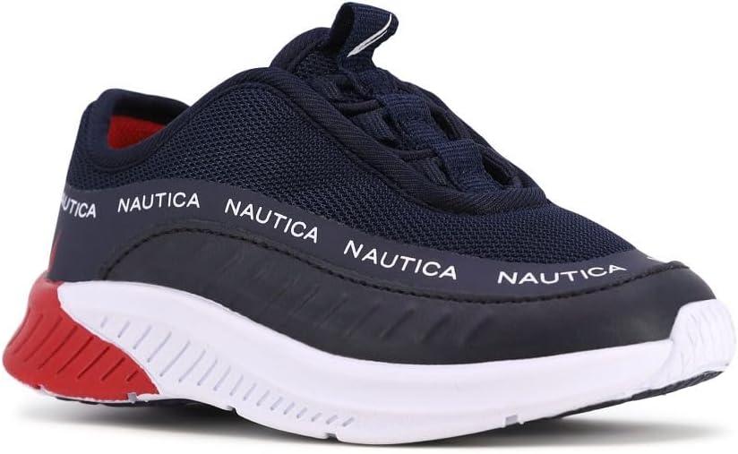 Nautica Kids Sneaker Athletic Slip-On Bungee Running Shoes|Boy - Girl|(Big Kid/Little Kid/Toddler) - Neave/Kappil 10