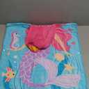 100% Cotton Hooded Towel for Toddlers 2-6 Years Boys Girls Kids Bath Pool Beach Towel Soft Absorbent Beach Poncho Little Mermaid