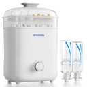 Bottle Sterilizer and Dryer, 99.999% Deep Sterilization, 6-min Rapid Disinfection, Up to 12 Bottles, HEPA Filter, All-in-One for Baby Bottles, Breast Pump Parts & Newborn Essentials