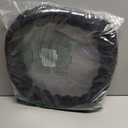 Luxury Fluffy Winter Car Steering Wheel Cover for Women Soft Warm Plush Cute Auto Accessories for Vehicle, Sedan, Universal, Fuzzy, Anti Slip, Black, Standard Size, 14.75-15.15"