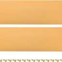 uxcell 2pcs Door Kick Plate, 8 x 30 Inches Aluminum Kick Plate Door Plate, 2 mm Thickness, for Exterior Front Door or Back Door, Gold