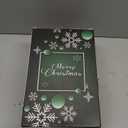 3.15 inch Clear Plastic Ornaments, Christmas Balls, DIY Fillable Ornament Clear Ornaments for Crafts - 24 PCS (Silver1)