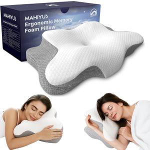 Cervical Neck Pillow, Protect Your Sleep Quality with Memory Foam, All Night Side Sleeper Pillow, Deep and Quality Sleep for Cooling Pillow