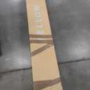 Mellow Naturalista Classic 12 Inch Solid Wood Platform Bed with Wooden Slats, Cal King, Espresso