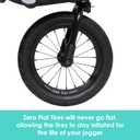 Baby Trend Expedition® Zero Flat Jogger Travel System with LED Lights, Dash Blue