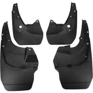 Mud Flaps Splash Guards for Toyota 4 Runner (With Wheel Eyebrow) 2010-2022 Front & Rear Mud Guards W/Mount Accessories