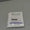 Chyhomenyc Sheer White Valances for Windows 2 Pack, Small Window Curtains for Living Room Bathroom Cafe Laundry Basement, Modern Top Dual Rod Pocket Voile Curtain, 42W x 14L inches, White